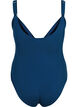 Wrap swimsuit, Blue, Packshot image number 1