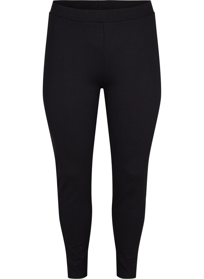 Leggings with zips, Black, Packshot image number 0