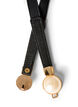 Elastic waist belt with pearl details, Black, Packshot image number 1