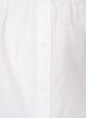 Shirt extender in 100% cotton, White, Packshot image number 2