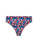 Floral brazilian bikini bottoms, Red, Packshot image number 0
