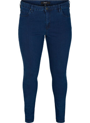 High waist super slim Amy jeans, Dark blue, Packshot image number 0