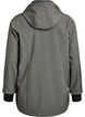 Short softshell jacket with detachable hood, Dark Grey, Packshot image number 1
