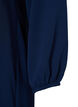 Long-sleeved V-neck dress, Navy, Packshot image number 3