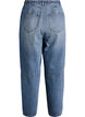 High-waisted barrel jeans, Blue, Packshot image number 1