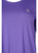 Sports top with 3/4 sleeves, Purple, Packshot image number 2