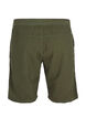 Loose cotton shorts with pockets, Green, Packshot image number 1