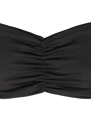 Headband with draped detail and reflector, Black, Packshot image number 2