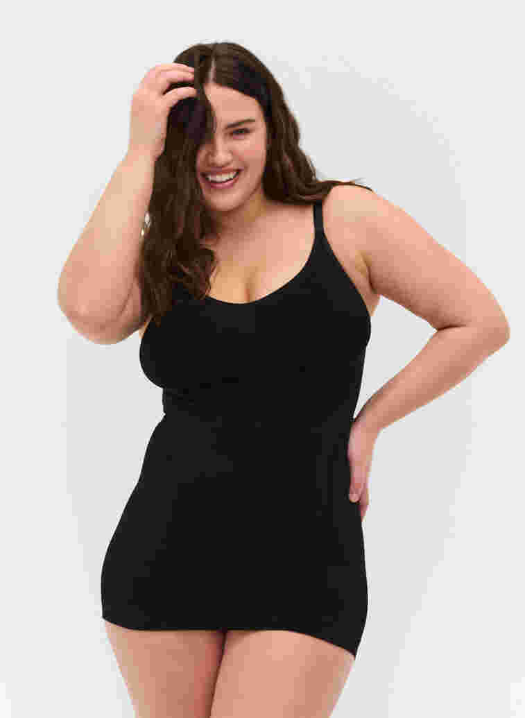 Shapewear strappy top, Black, Model image number 0