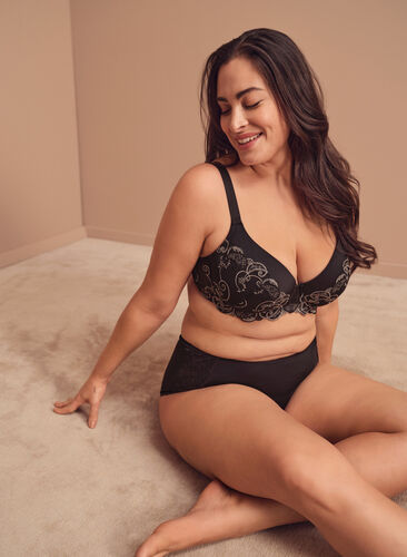 Sophia underwired bra with lace