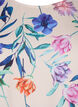 Floral blouse with smocking, Blue, Packshot image number 2