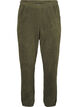 Soft teddy trousers with elasticated waist, Forest Night, Packshot image number 0