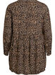 Long-sleeved tunic with a seam, Brown, Packshot image number 1