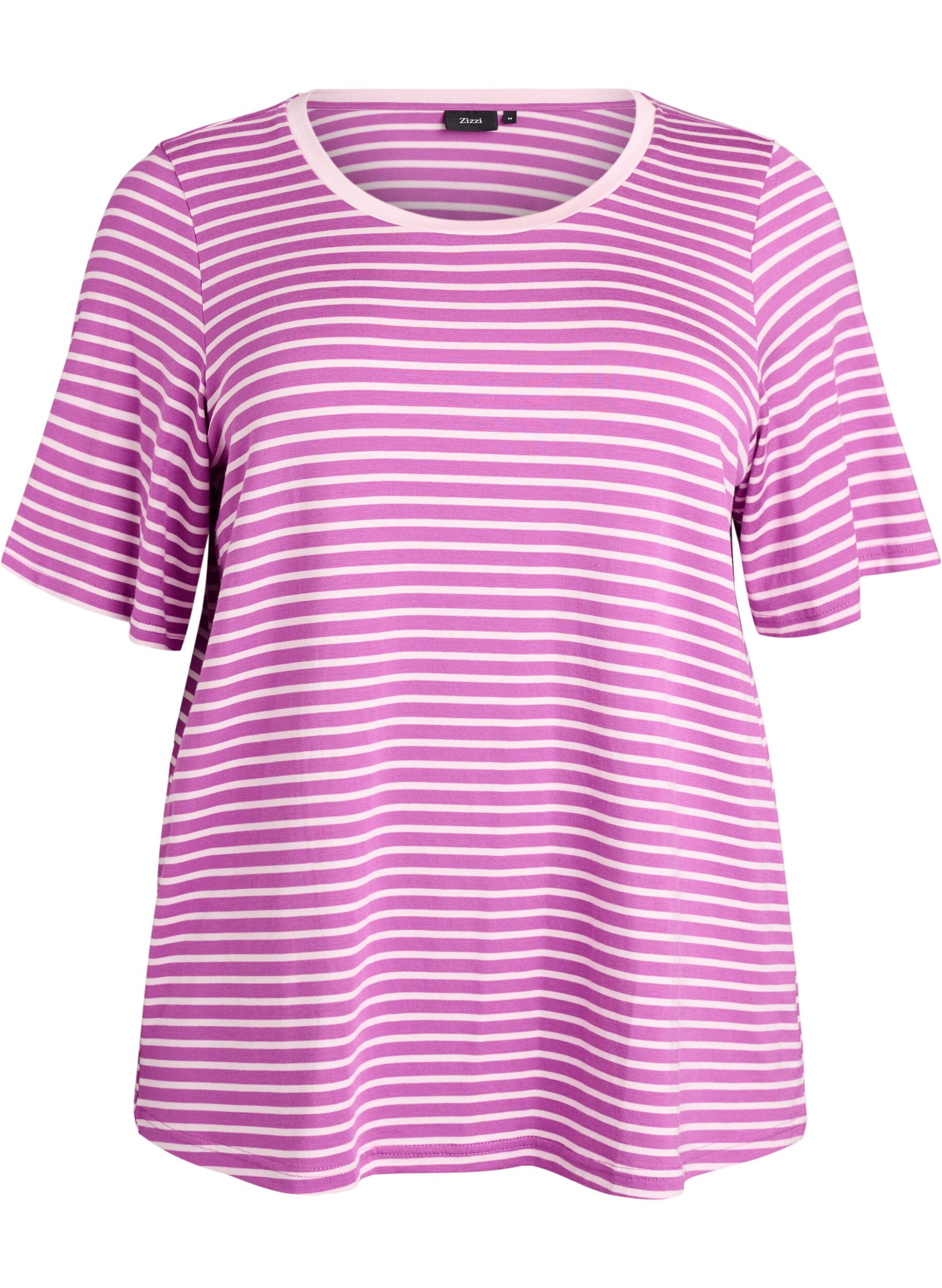 T-shirt with TENCEL&trade; Lyocell and stripes