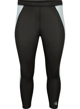 Ski underpants with contrast stripe, Black w. Gray Mist, Packshot image number 0