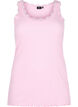 Top with lace trim, Pink, Packshot image number 0