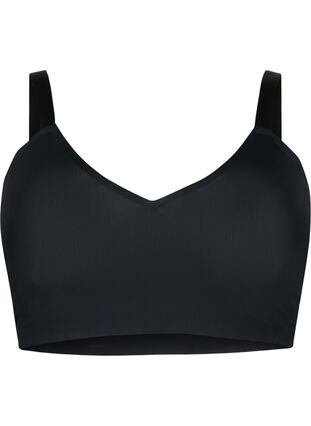 Invisible bra, Black, Packshot image number 0