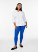 Basic leggings in viscose, Blue, Model image number 1