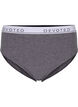 Marled knickers with regular waist, Grey, Packshot image number 0