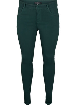 Slim fit trousers with pockets, Scarab, Packshot image number 0
