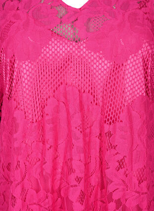 Lace dress with short sleeves, Cabaret, Packshot image number 2