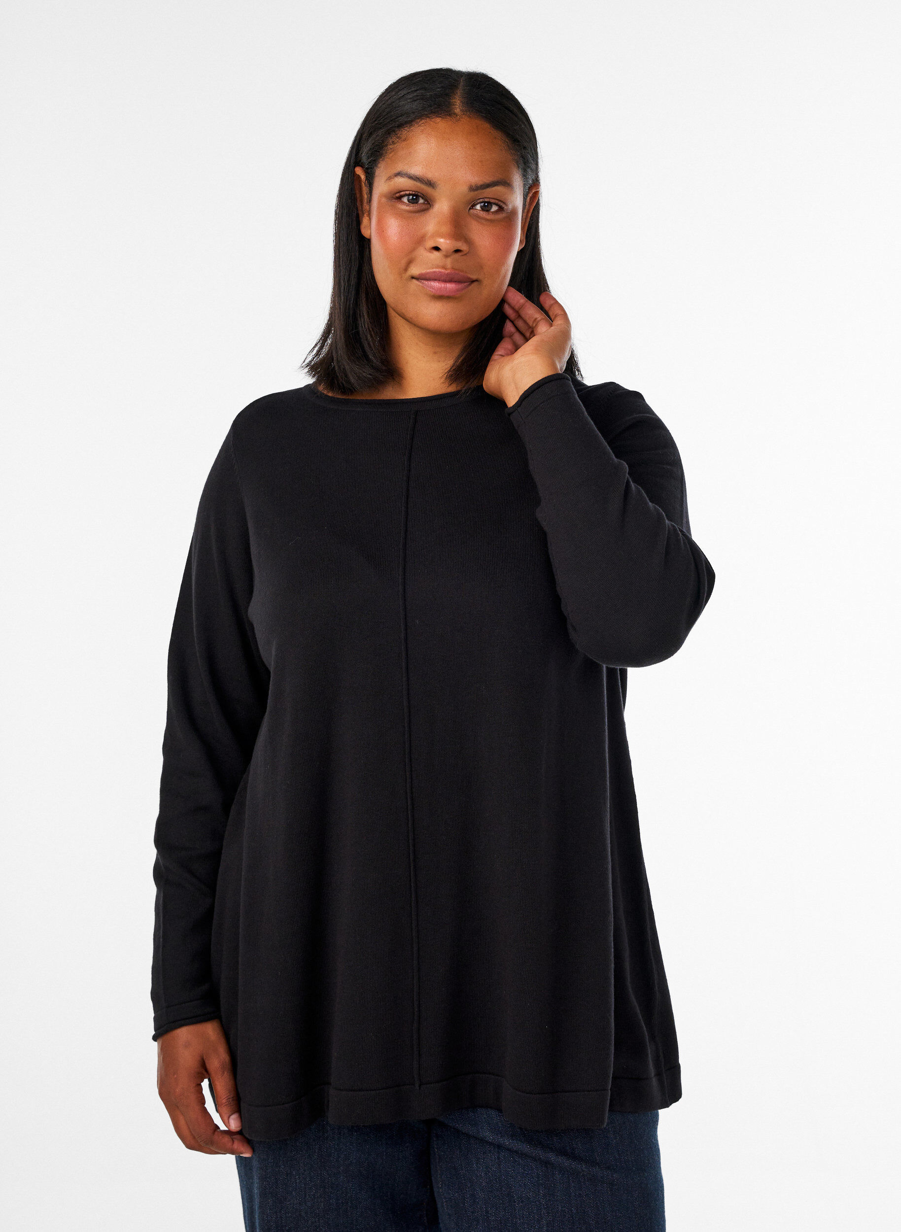 ZizzifashionLightweight jacket with pockets and detachable hood, Green, Model image number 0