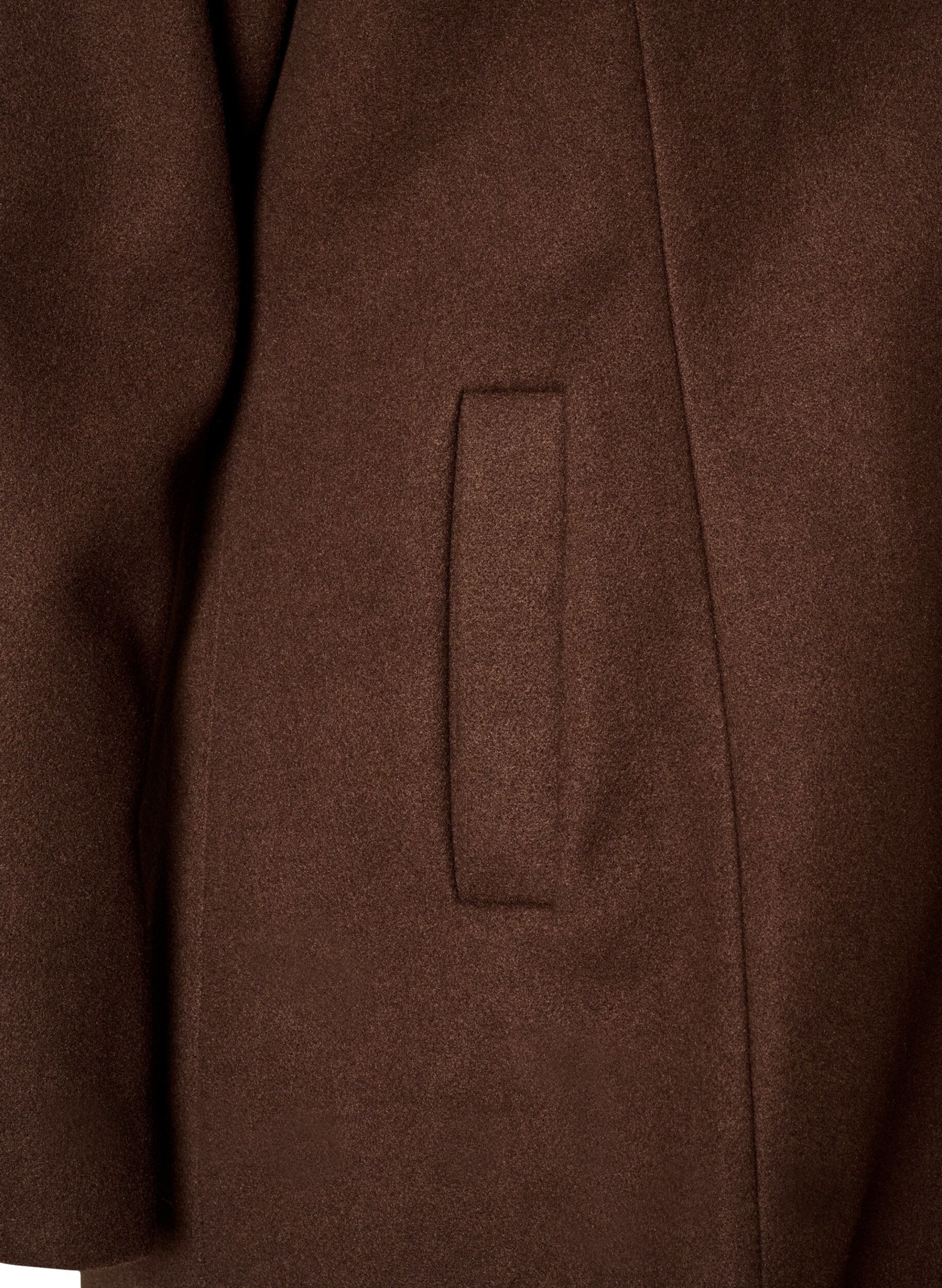 ZizzifashionCoat with detachable padded insert, Brown, Packshot image number 3