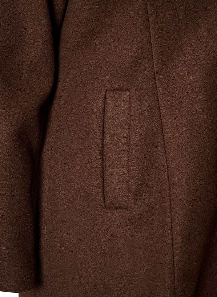 Coat with detachable padded insert, Brown, Packshot image number 3