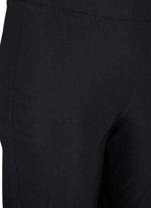Stretchy pants in viscose, Black, Packshot image number 2