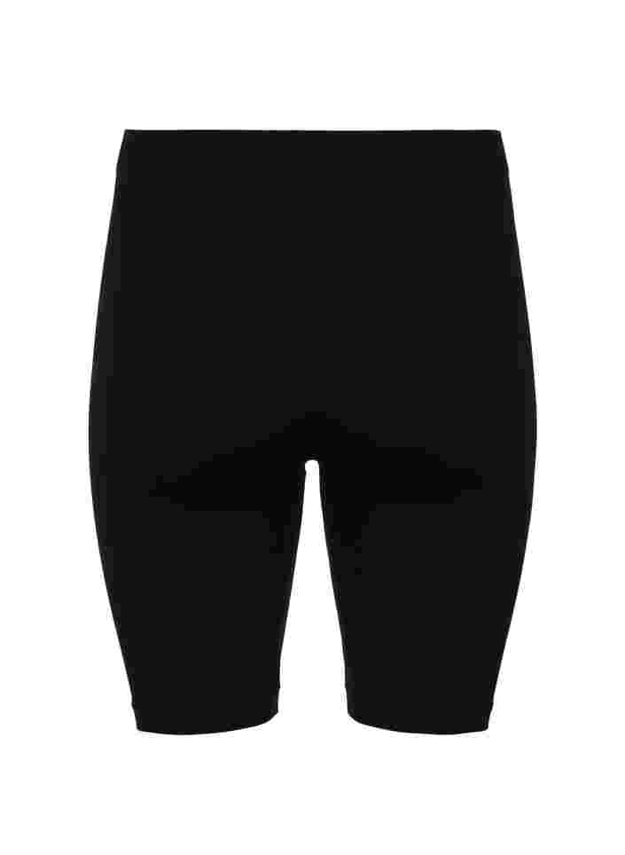 Seamless cycling shorts, Black, Packshot image number 1