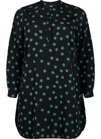 FLASH - Dotted tunic with long sleeves