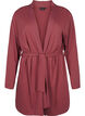 Dressing gown with tie belt, Rose Brown, Packshot image number 0