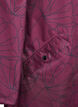 Patterned raincoat, Dark Bordeaux, Packshot image number 3
