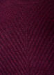 Knitted blouse with V-shaped rib pattern and slits, Red, Packshot image number 2