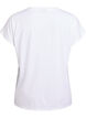 Solid-coloured training T-shirt, White, Packshot image number 1