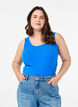 Cotton basic top, Blue, Model image number 0