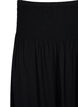 Viscose maxi skirt with smocking, Black, Packshot image number 2