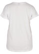 Cotton mix t-shirt, Bright White, Packshot image number 1