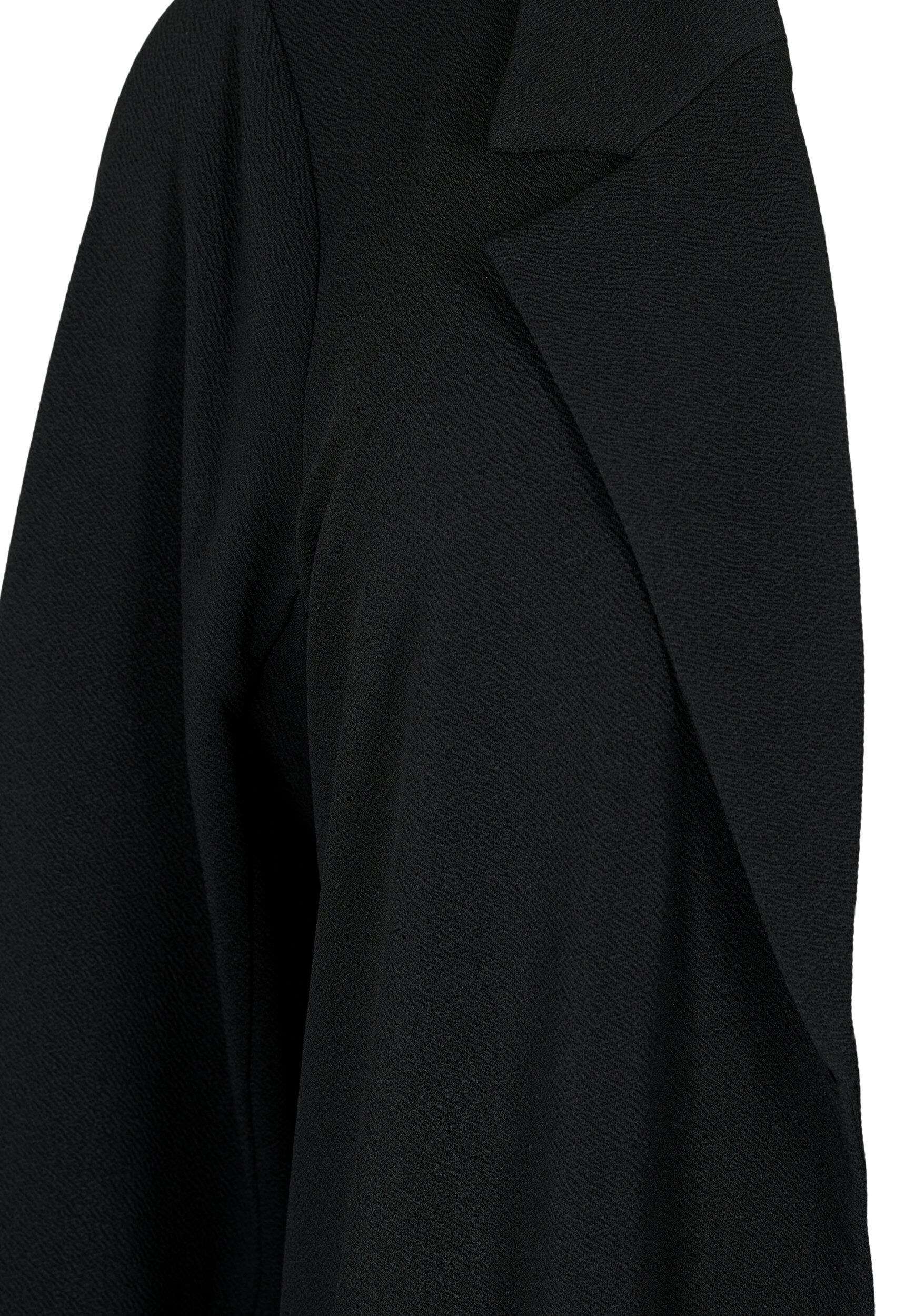 ZizzifashionLong blazer with pockets, Black, Packshot image number 2