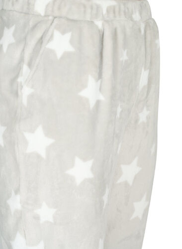 Soft pants with star print, Grey Star, Packshot image number 2
