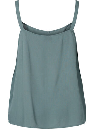 Viscose top with an A-line cut, Balsam Green, Packshot image number 1