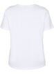 FLASH - T-shirt with motif, White, Packshot image number 1