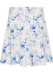 Short skirt with smocked waist, Blue, Packshot image number 1