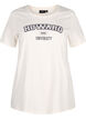 Cotton T-shirt with text motif, Antique W. W. Howard, Packshot image number 0