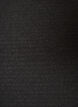 Textured blouse with wavy edges, Black, Packshot image number 2