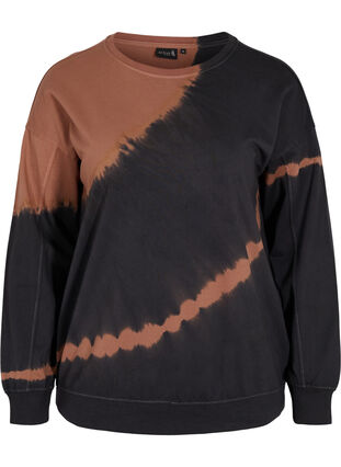 Cotton sweatshirt with cool print, Rawhide, Packshot image number 0