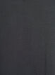 Blouse with smock cuffs and V-neck, Dark Grey, Packshot image number 2