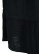 Short sleeve dress in 100% cotton, Black, Packshot image number 3