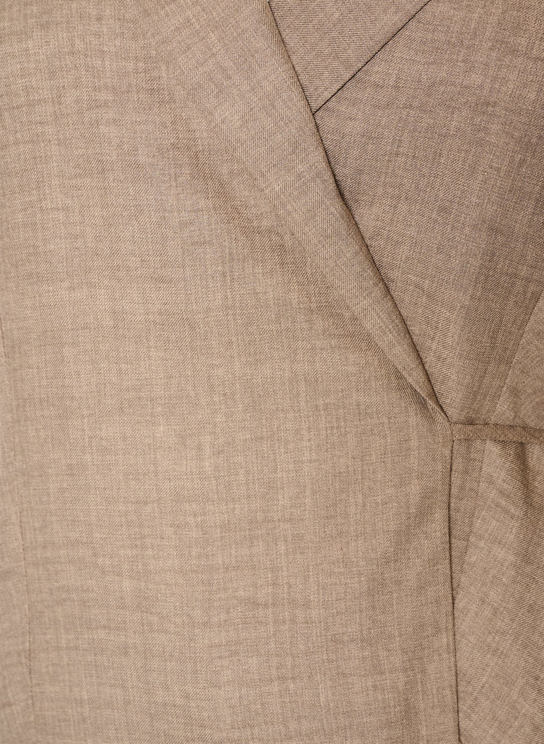 ZizzifashionWrap shirt with tie fastening, Brown, Packshot image number 2