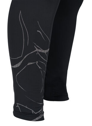 Leggings with reflective print, Blackw.Reflex Print, Packshot image number 3